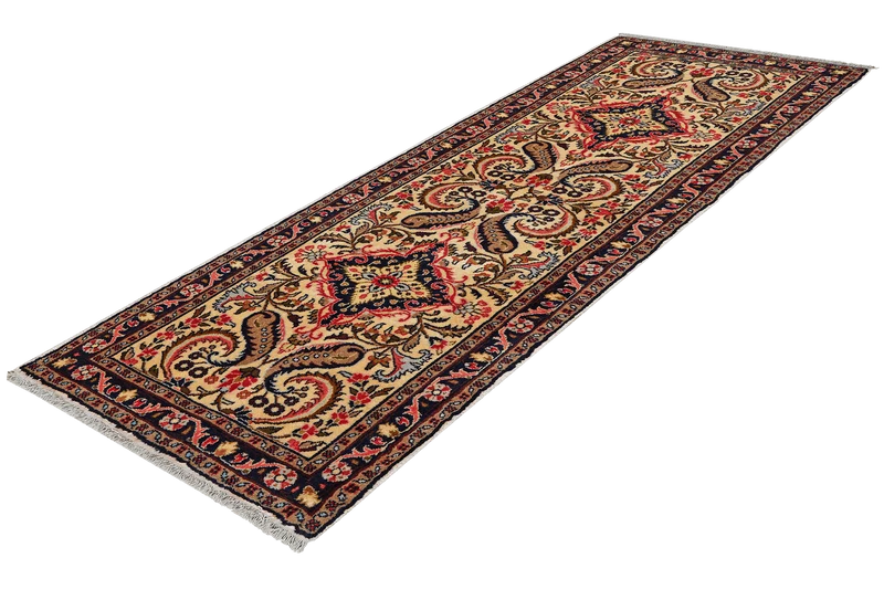 Mehreban · Handgeknüpft – Braun, 202x80 cm