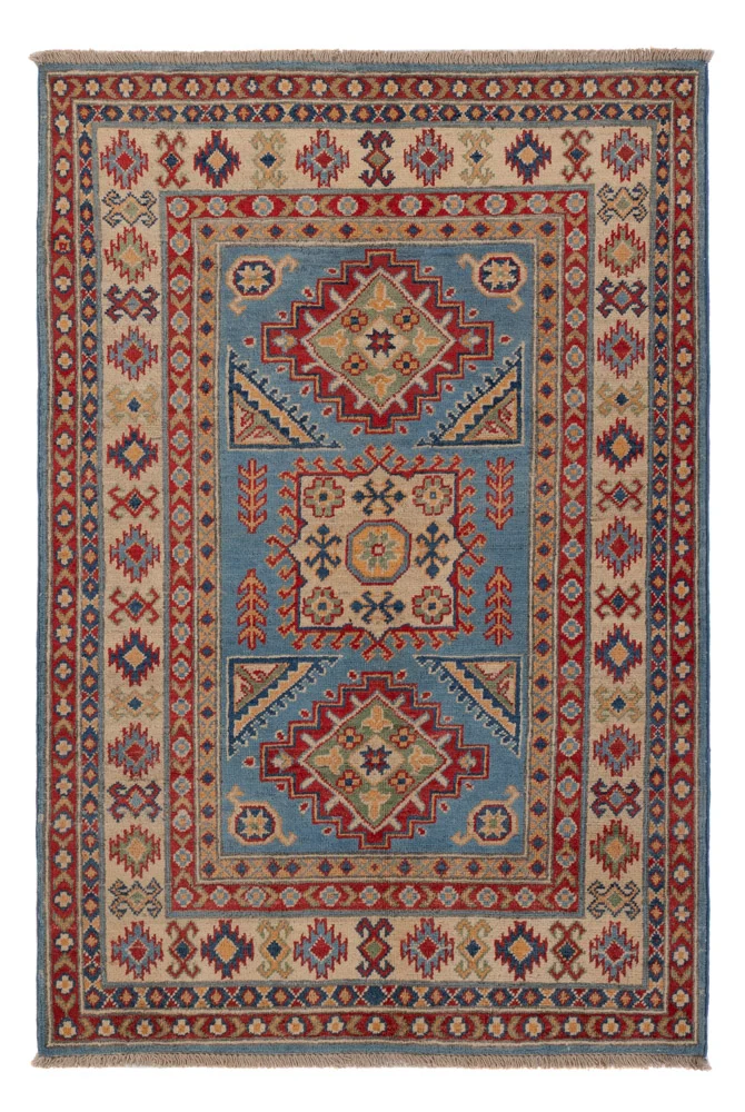 Kazak Teppich 97x148cm - Orientteppich - mehrfarbig