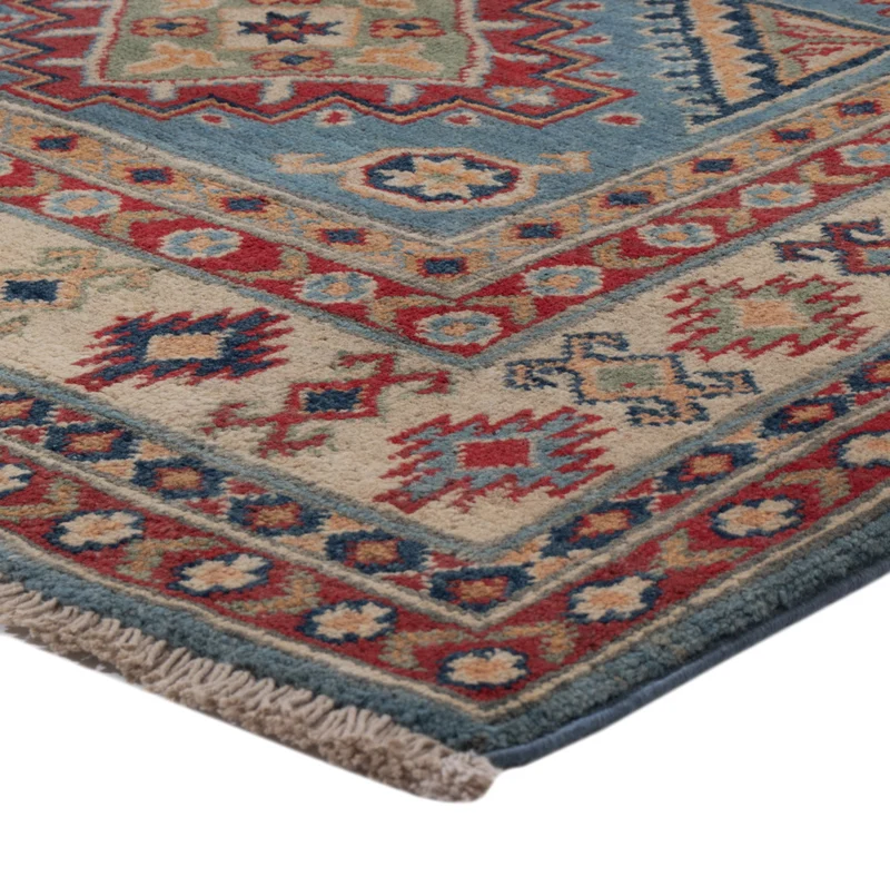 Kazak Teppich 97x148cm - Orientteppich - mehrfarbig