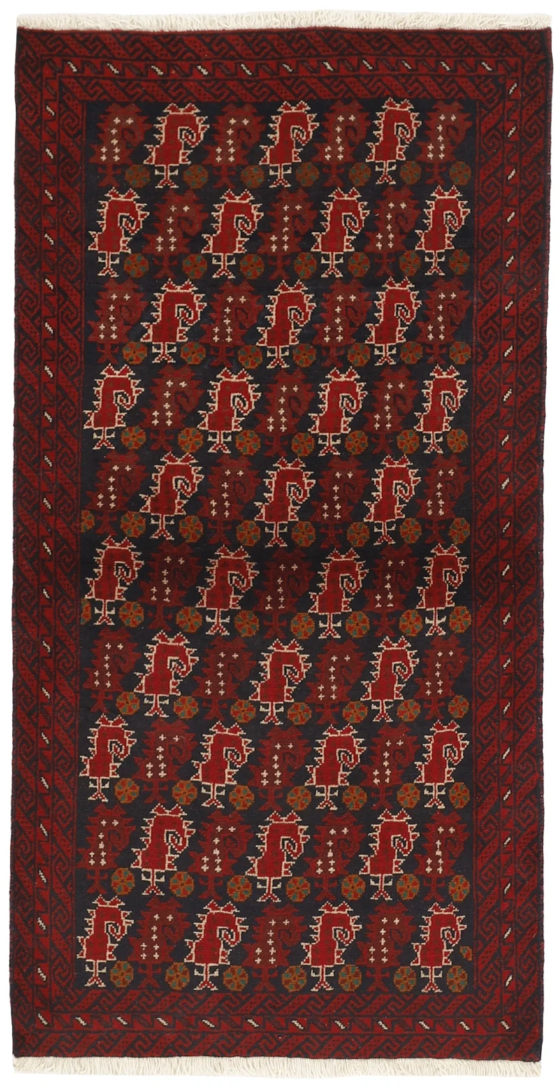 MY-RUG Teppich "Belutsch" Gebetsteppich-Design, Handgeknüpft