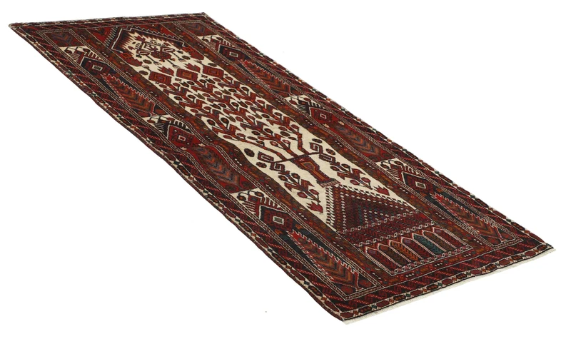 MY-RUG Teppich "Belutsch" Gebetsteppich-Design, Handgeknüpft