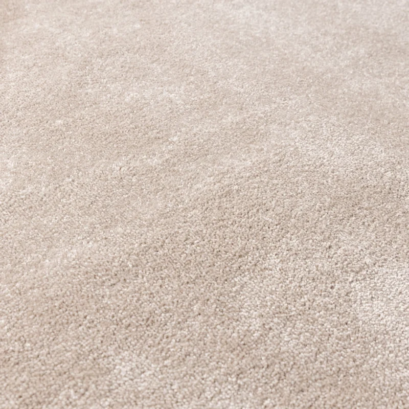Waschbarer Teppich Rund - Clean Creme