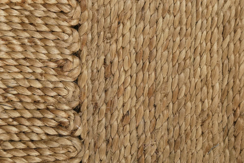 "June" Jute Teppich - handgewebt & schwer