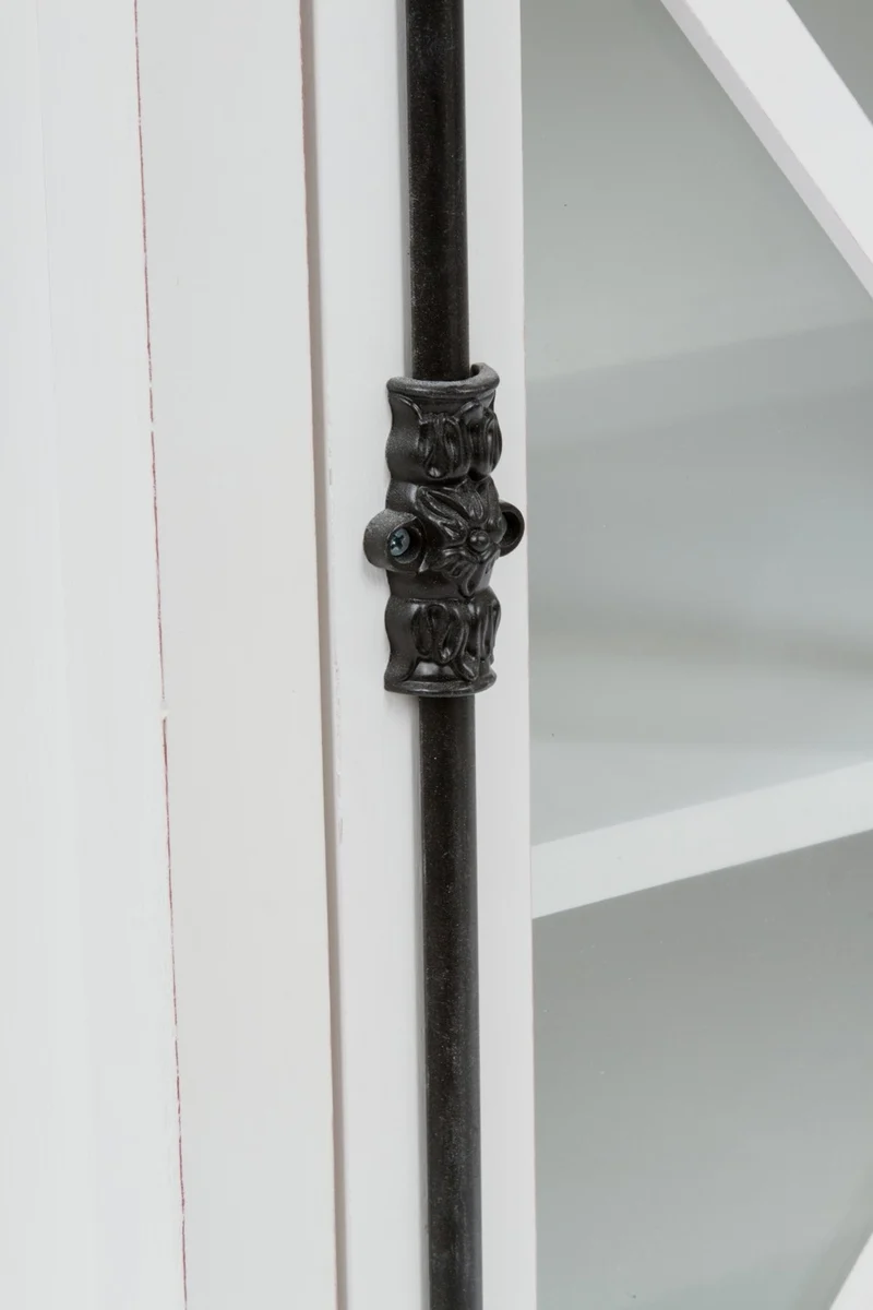 Großer Vitrinenschrank "Theresia" mit Querstreben