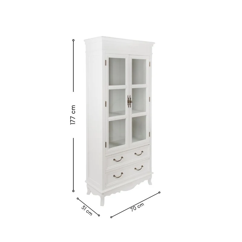 Großer Vitrinenschrank "Melody"
