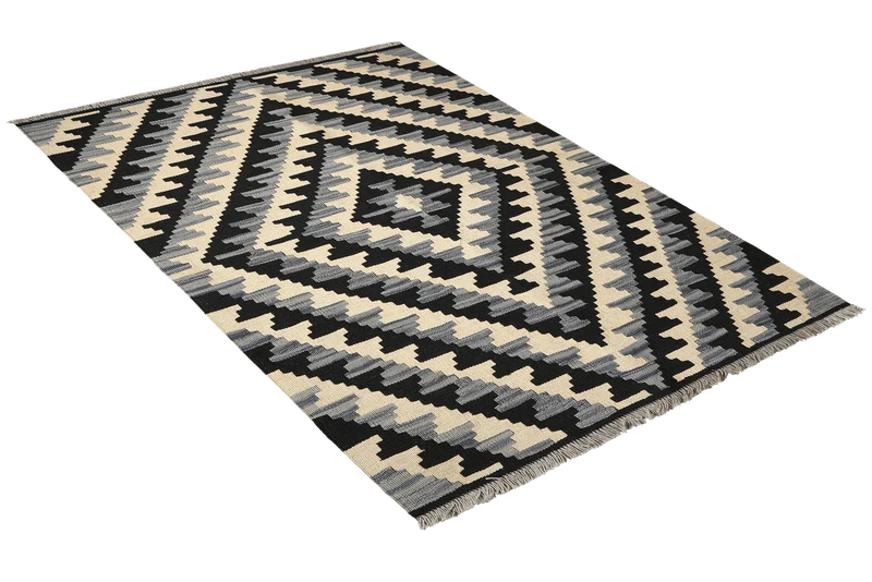 Kelim Gashgai · Handgewebt – Beige, 153x108 cm