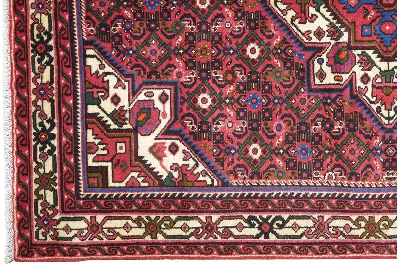 Hosseinabad · Handgeknüpft – Rot, 225x151 cm