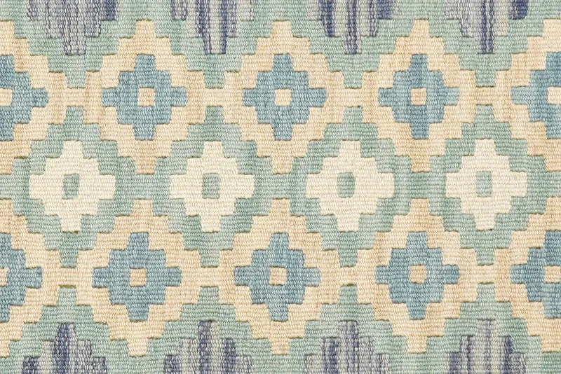 Kelim Gashgai · Handgewebt – Grün, 187x59 cm