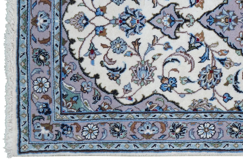 Yazd · Handgeknüpft – Beige, 302x78 cm