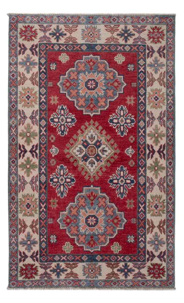 Kazak Teppich 78x131cm - Orientteppich - rot