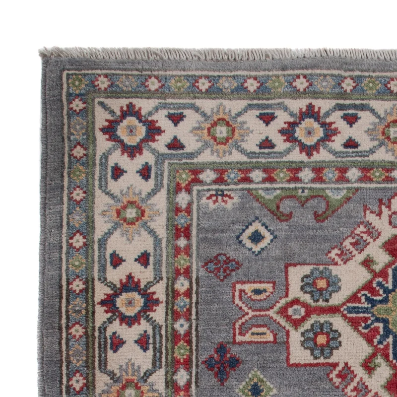 Kazak Teppich 83x124cm - Orientteppich - blau