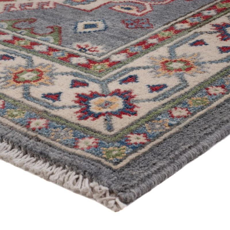 Kazak Teppich 83x124cm - Orientteppich - blau