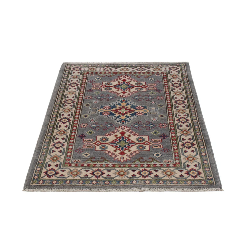 Kazak Teppich 83x124cm - Orientteppich - blau