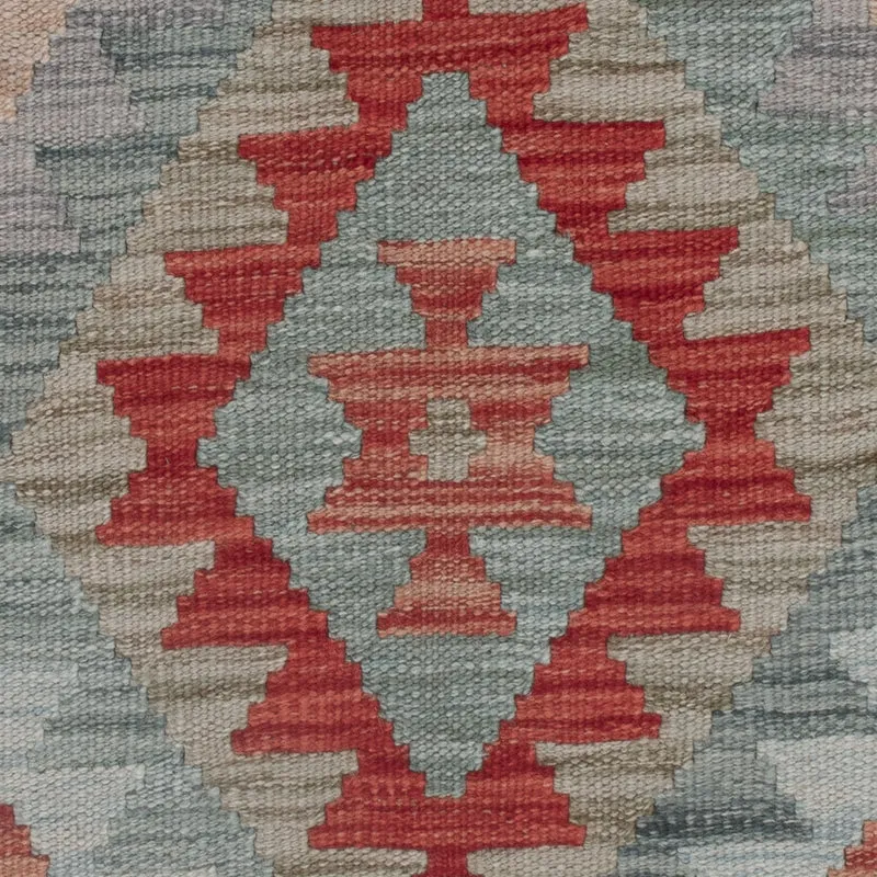 Kelim Maimene Teppich 83x154cm - mehrfarbig