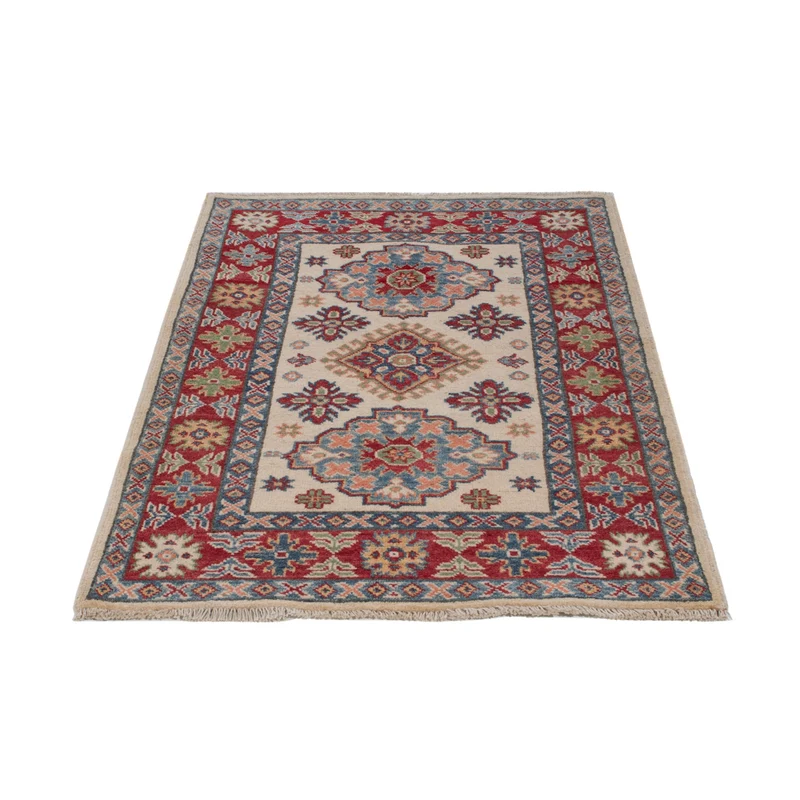 Kazak Teppich 78x125cm - Orientteppich - beige