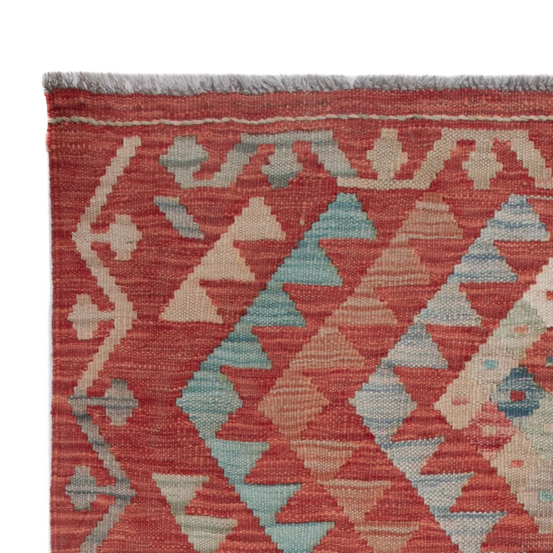 Kelim Maimene Teppich 87x132cm - mehrfarbig