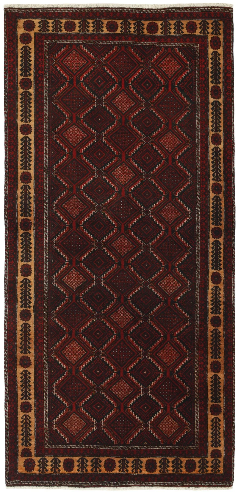 MY-RUG Teppich "Belutsch" Gul-Muster, Handgeknüpft