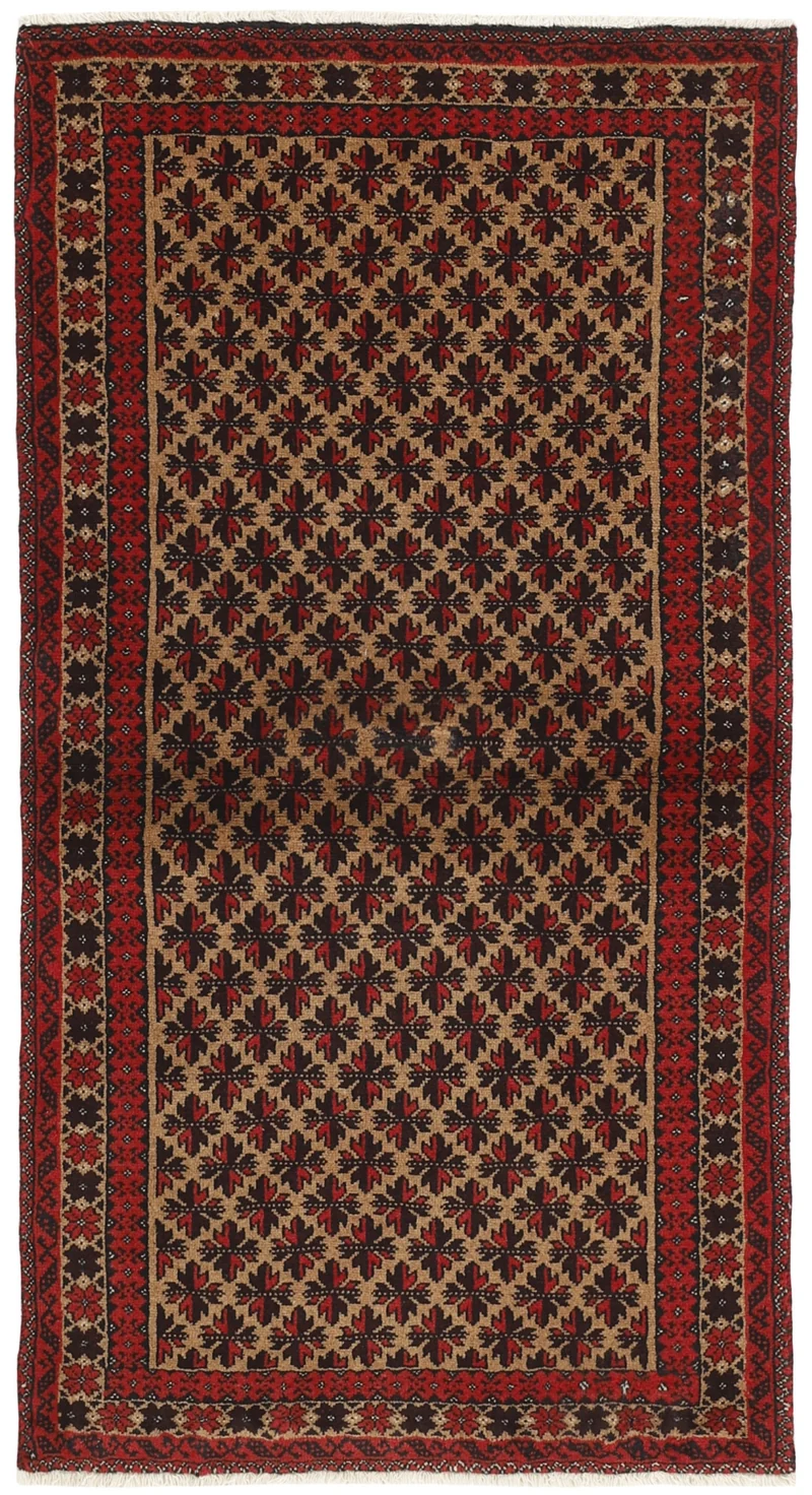 MY-RUG Teppich "Belutsch" Gul-Muster, Handgeknüpft