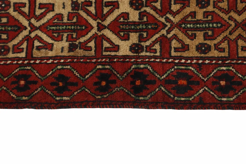 MY-RUG Teppich "Belutsch" Gebetsteppich-Design, Handgeknüpft