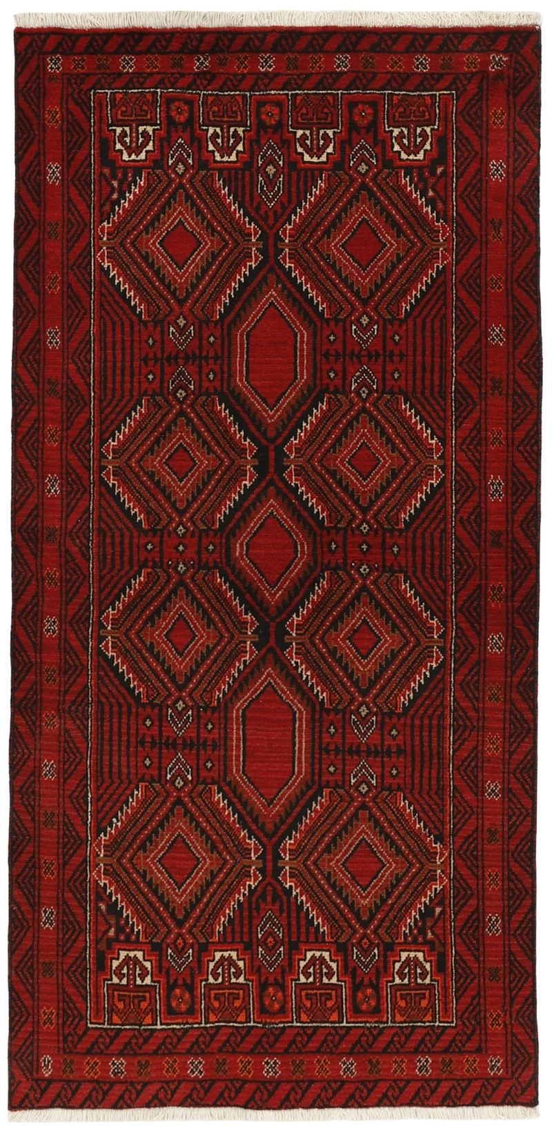 MY-RUG Teppich "Belutsch" Gul-Muster, Handgeknüpft