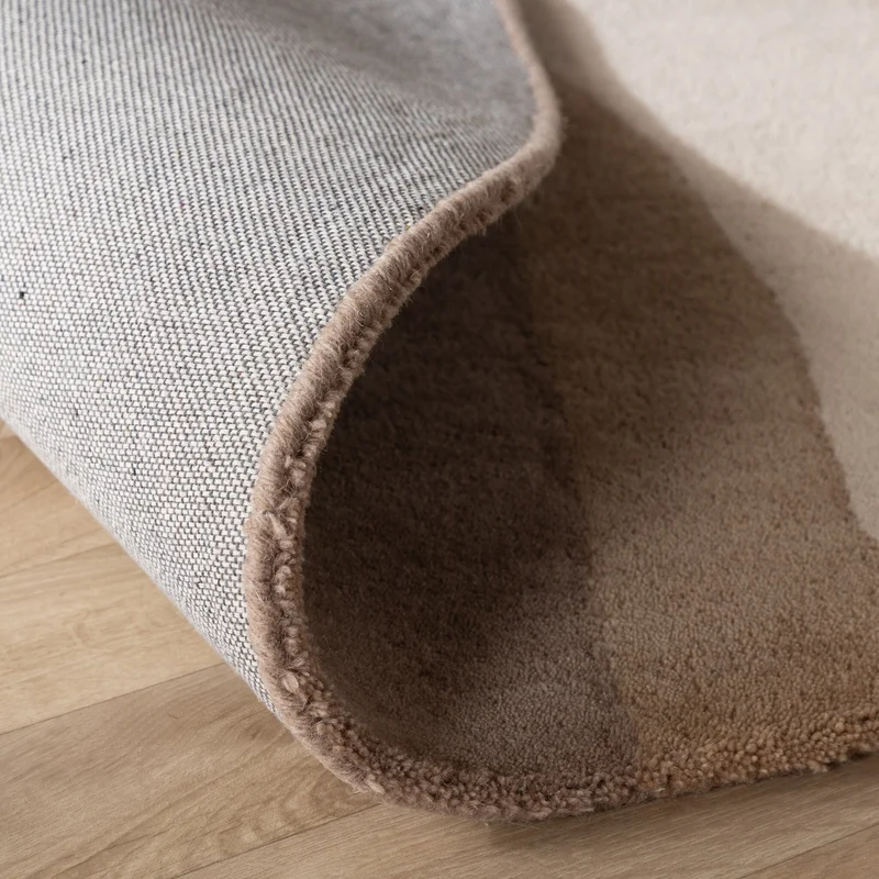 Wollteppich Rund - Vienna Beige