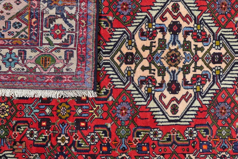 Assadabad · Handgeknüpft – Rot, 198x121 cm