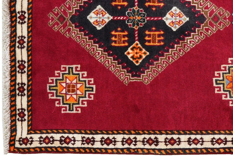Gashgai · Handgeknüpft – Rot, 192x81 cm