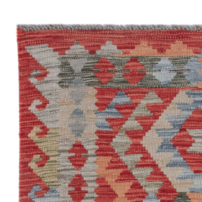 Kelim Maimene Teppich 86x131cm - mehrfarbig