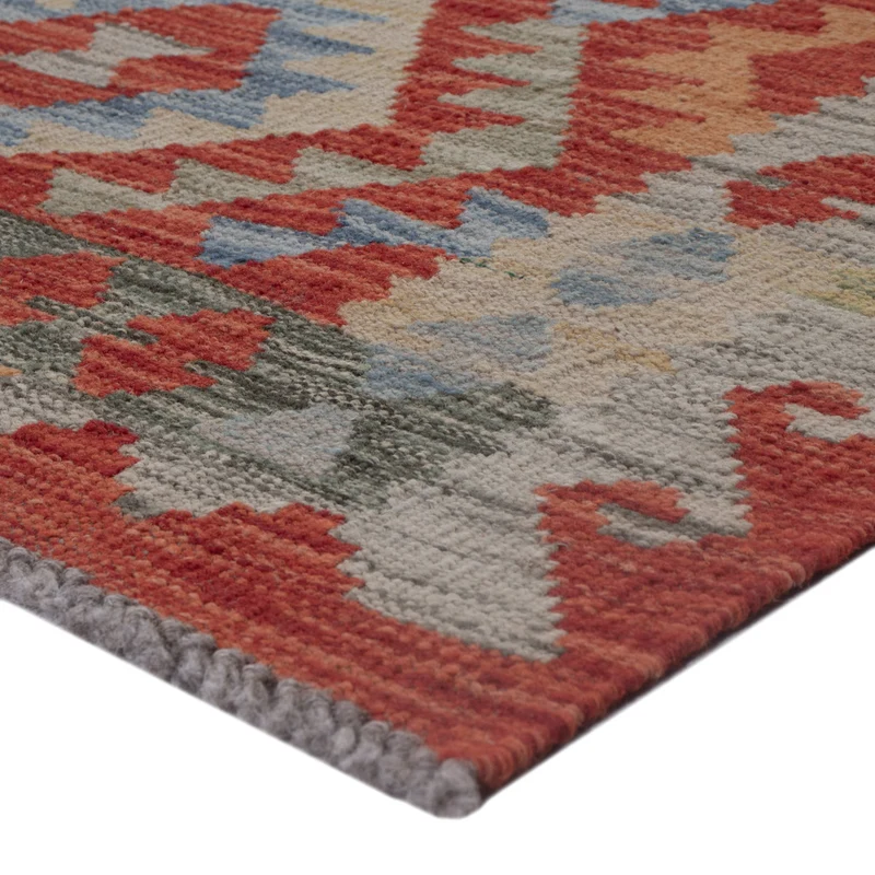 Kelim Maimene Teppich 86x131cm - mehrfarbig