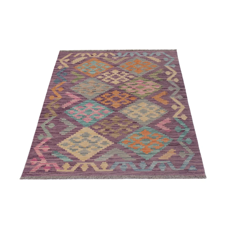 Kelim Maimene Teppich 82x135cm - mehrfarbig