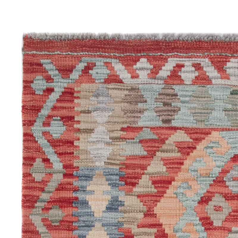 Kelim Maimene Teppich 82x136cm - mehrfarbig