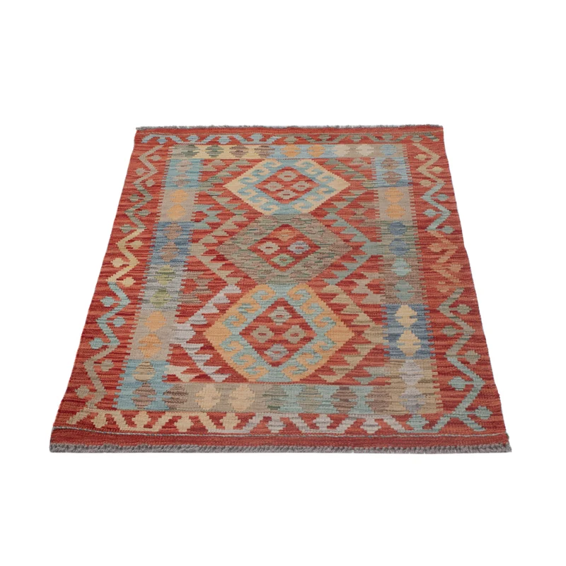 Kelim Maimene Teppich 82x136cm - mehrfarbig