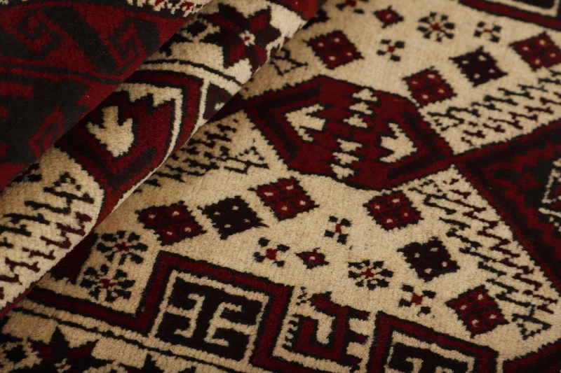 MY-RUG Teppich "Belutsch" Gul-Muster, Handgeknüpft