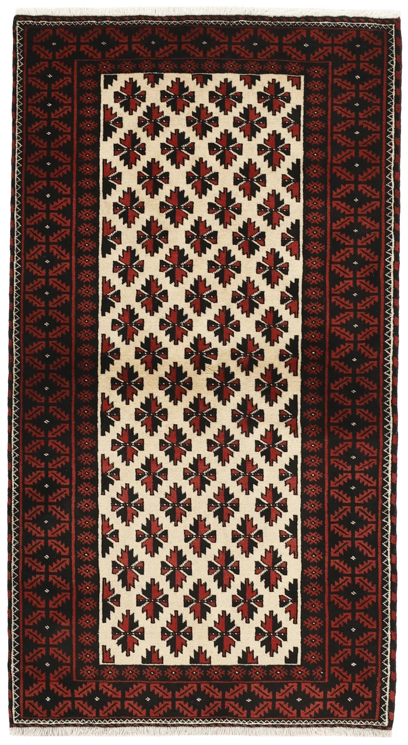 MY-RUG Teppich "Belutsch" Gul-Muster, Handgeknüpft