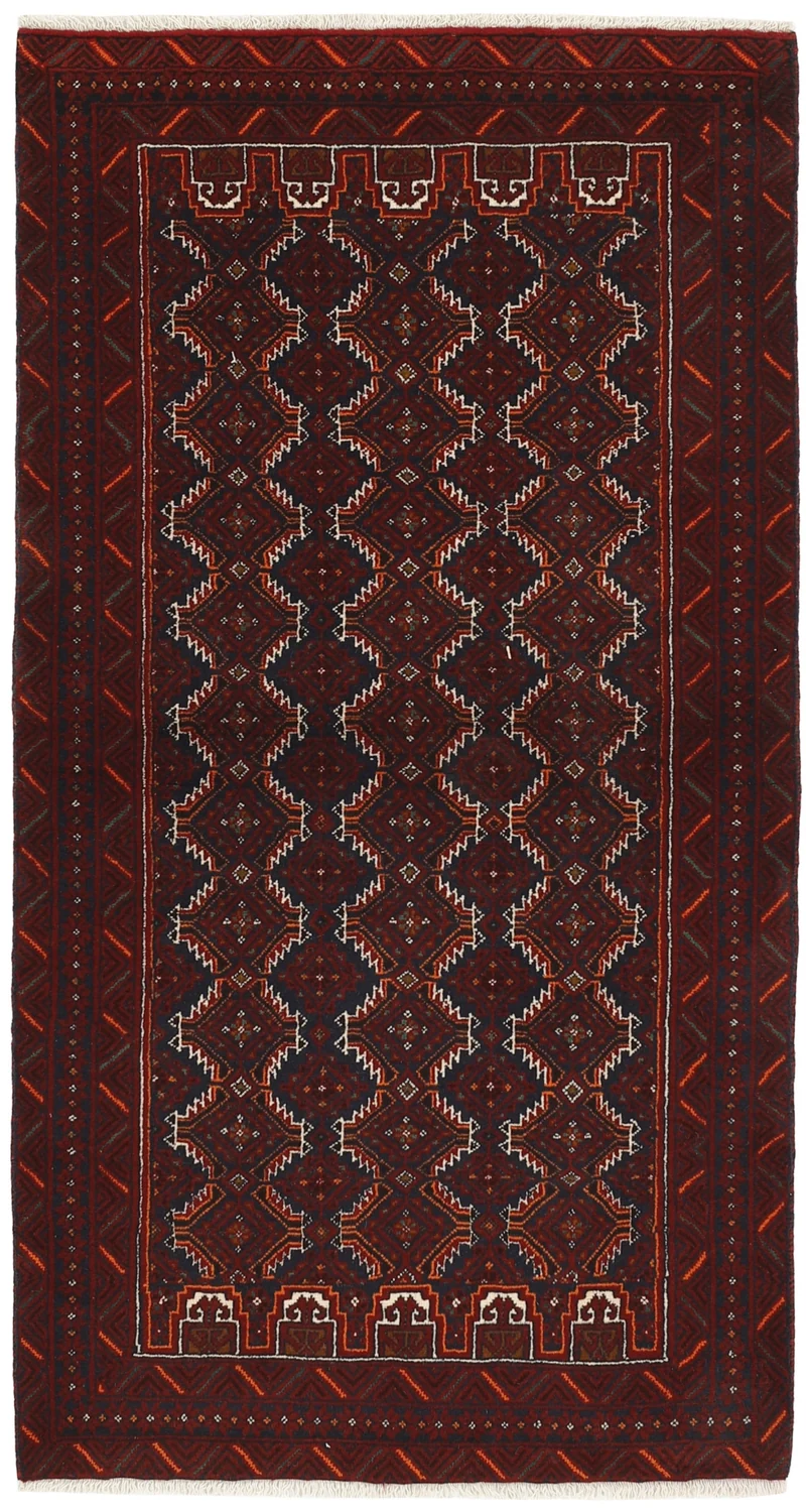 MY-RUG Teppich "Belutsch" Gul-Muster, Handgeknüpft