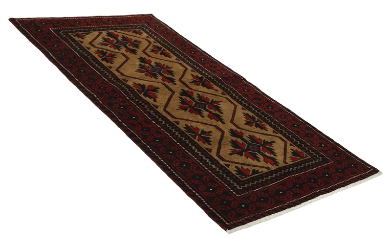 MY-RUG Teppich "Belutsch" Gul-Muster, Handgeknüpft