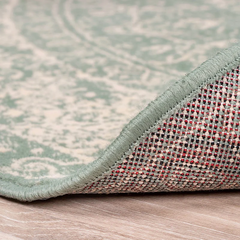 Teppich Vintage Rund - Wonder Oriental Grün