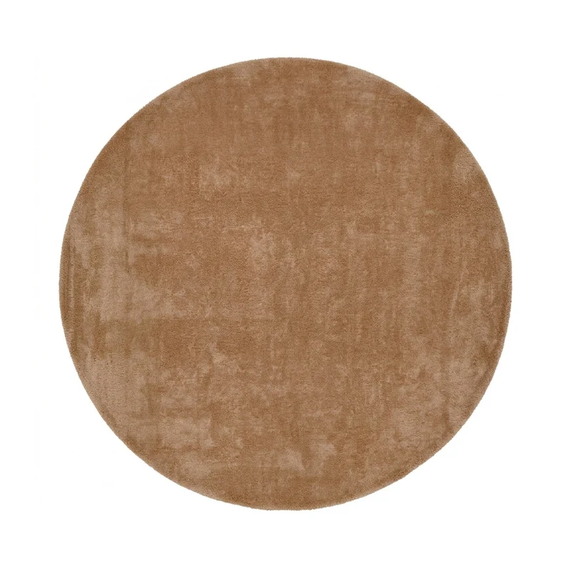 Wollteppich rund - Leone Taupe