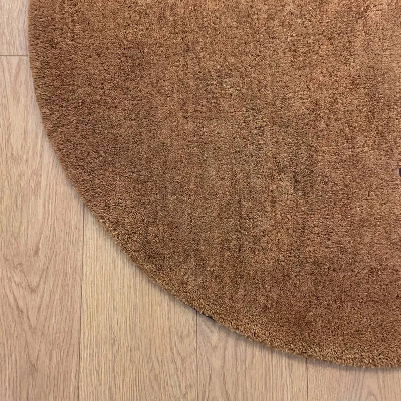 Wollteppich rund - Leone Taupe