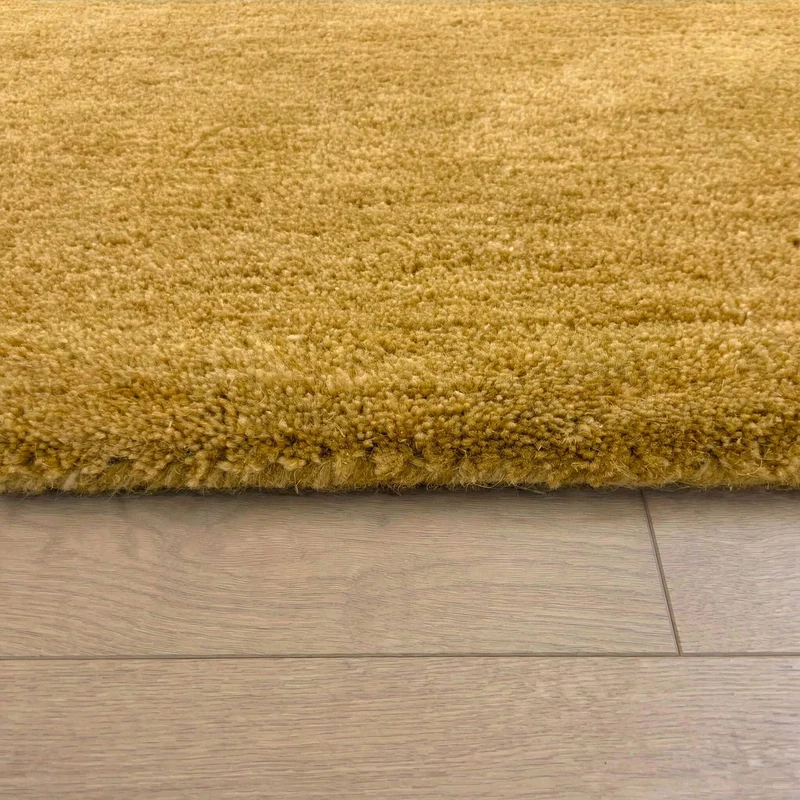 Wollteppich rund - Leone Gold