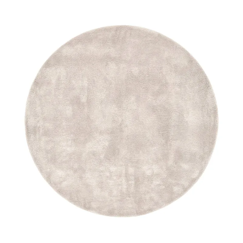 Wollteppich rund - Leone Creme