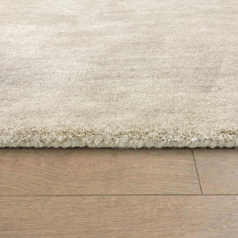 Wollteppich rund - Leone Creme