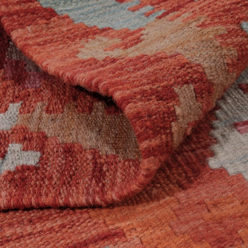 Kelim Maimene Teppich 81x124cm - mehrfarbig