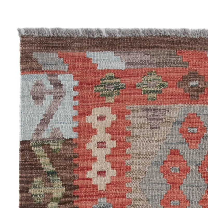 Kelim Maimene Teppich 83x131cm - mehrfarbig