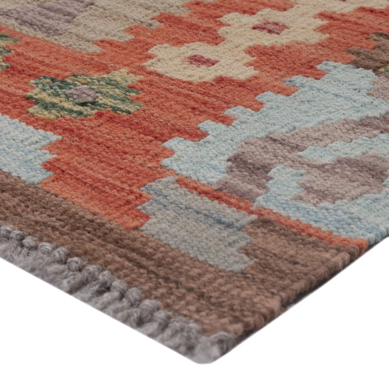 Kelim Maimene Teppich 83x131cm - mehrfarbig
