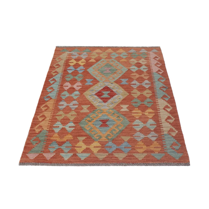 Kelim Maimene Teppich 78x130cm - mehrfarbig