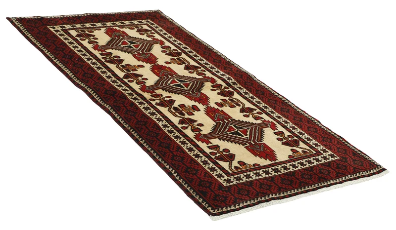 MY-RUG Teppich "Belutsch" Gul-Muster, Handgeknüpft
