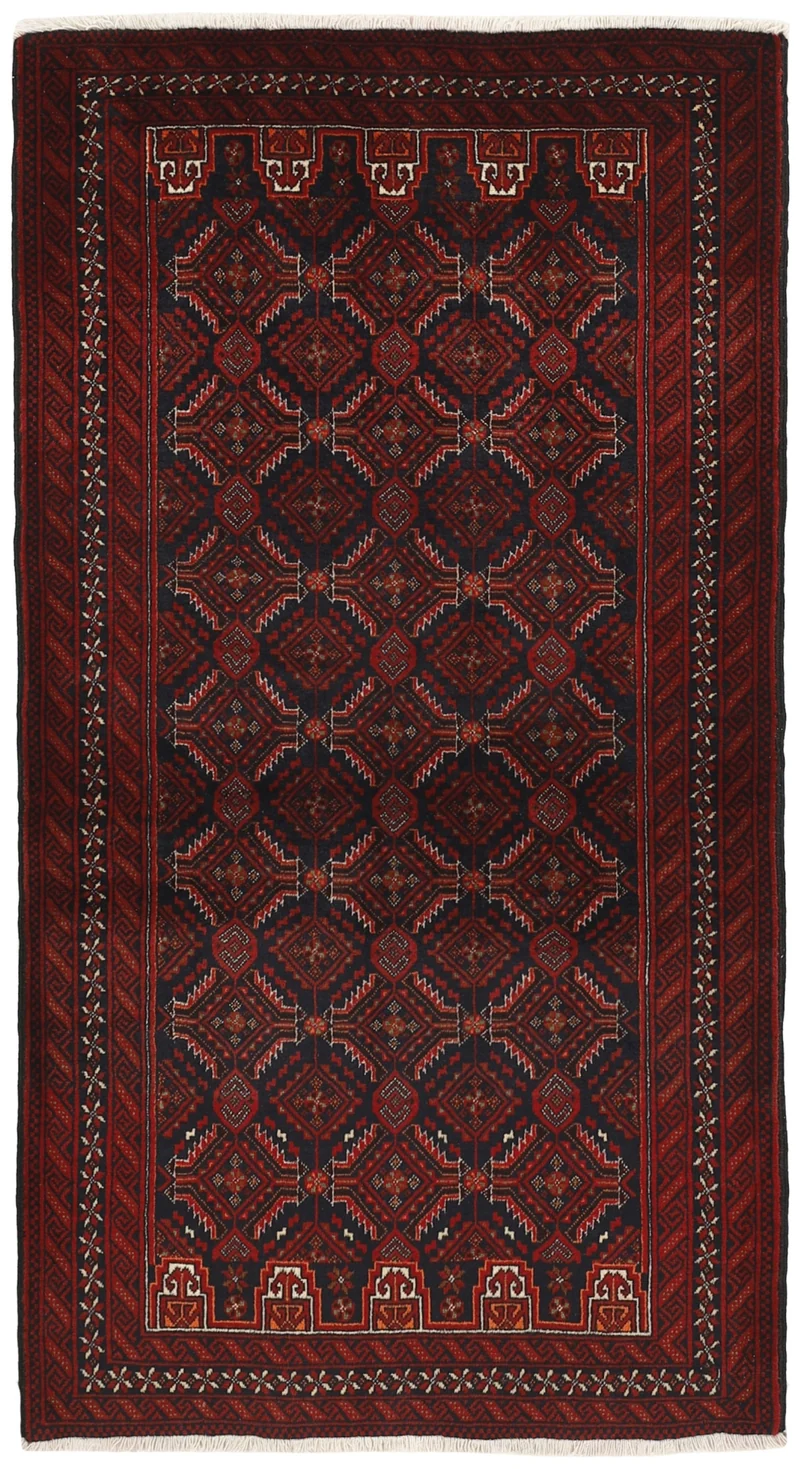 MY-RUG Teppich "Belutsch" Gul-Muster, Handgeknüpft