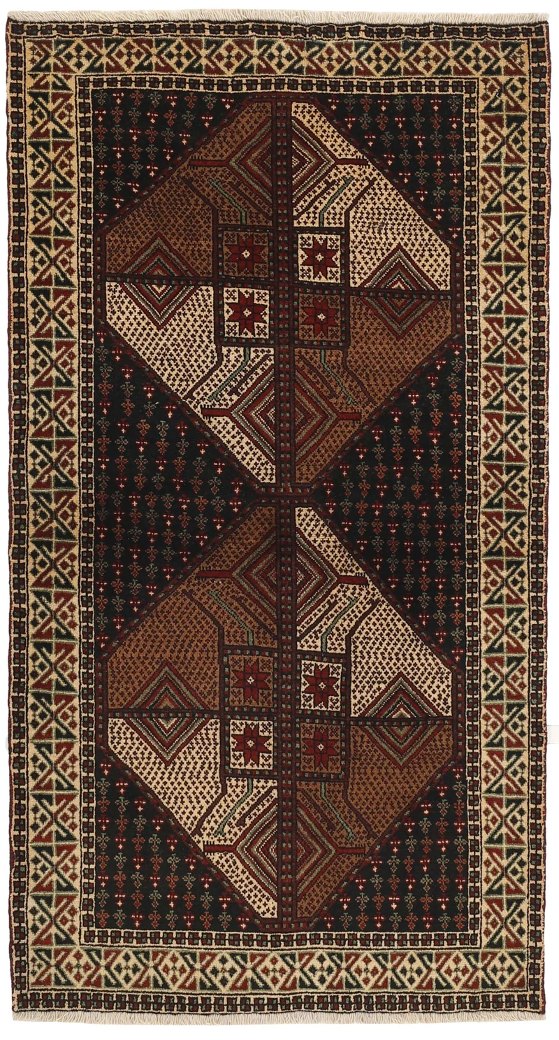 MY-RUG Teppich "Belutsch" Gul-Muster, Handgeknüpft