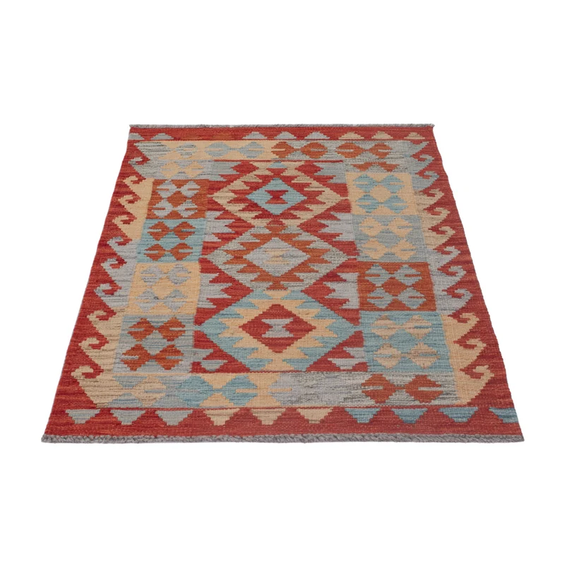 Kelim Maimene Teppich 76x123cm - mehrfarbig